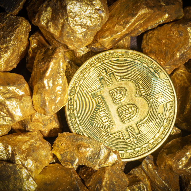 Bitcoin vs gold