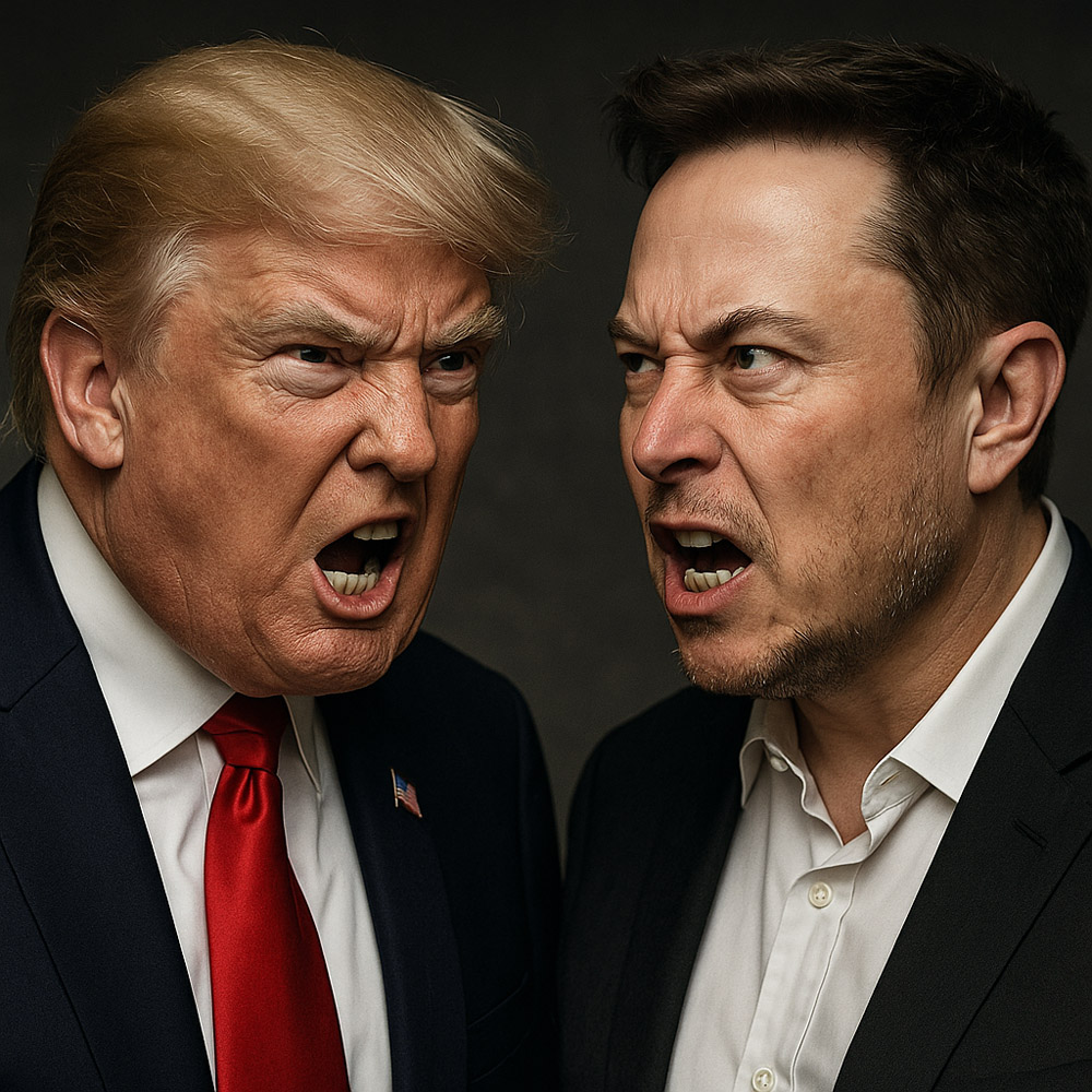 Elon Musk vs Donald Trump