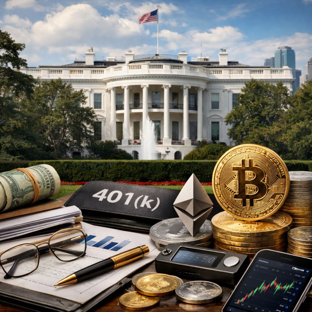 New Federal Rules for Crypto in 401k Plans Could Change Retirement Investing Forever