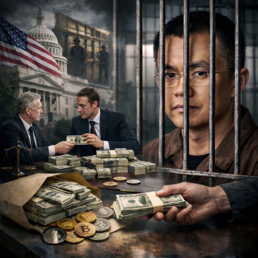 Breaking News: Binance Founder Changpeng Zhao Exposes Multi-Million Dollar Plot by U.S. Crypto Rivals to Sabotage His Presidential Pardon