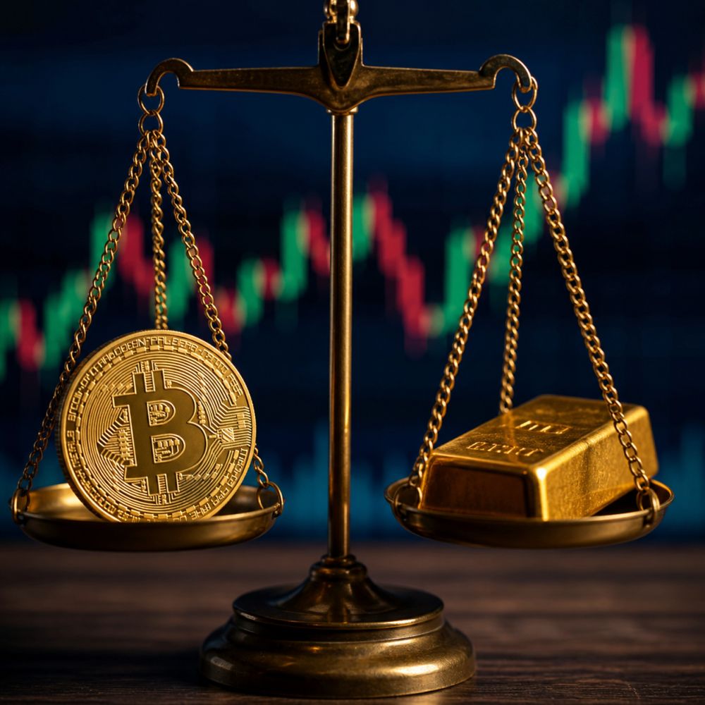 Digital Gold vs Physical Gold: Analysts Predict a Major Capital Rotation Toward Bitcoin