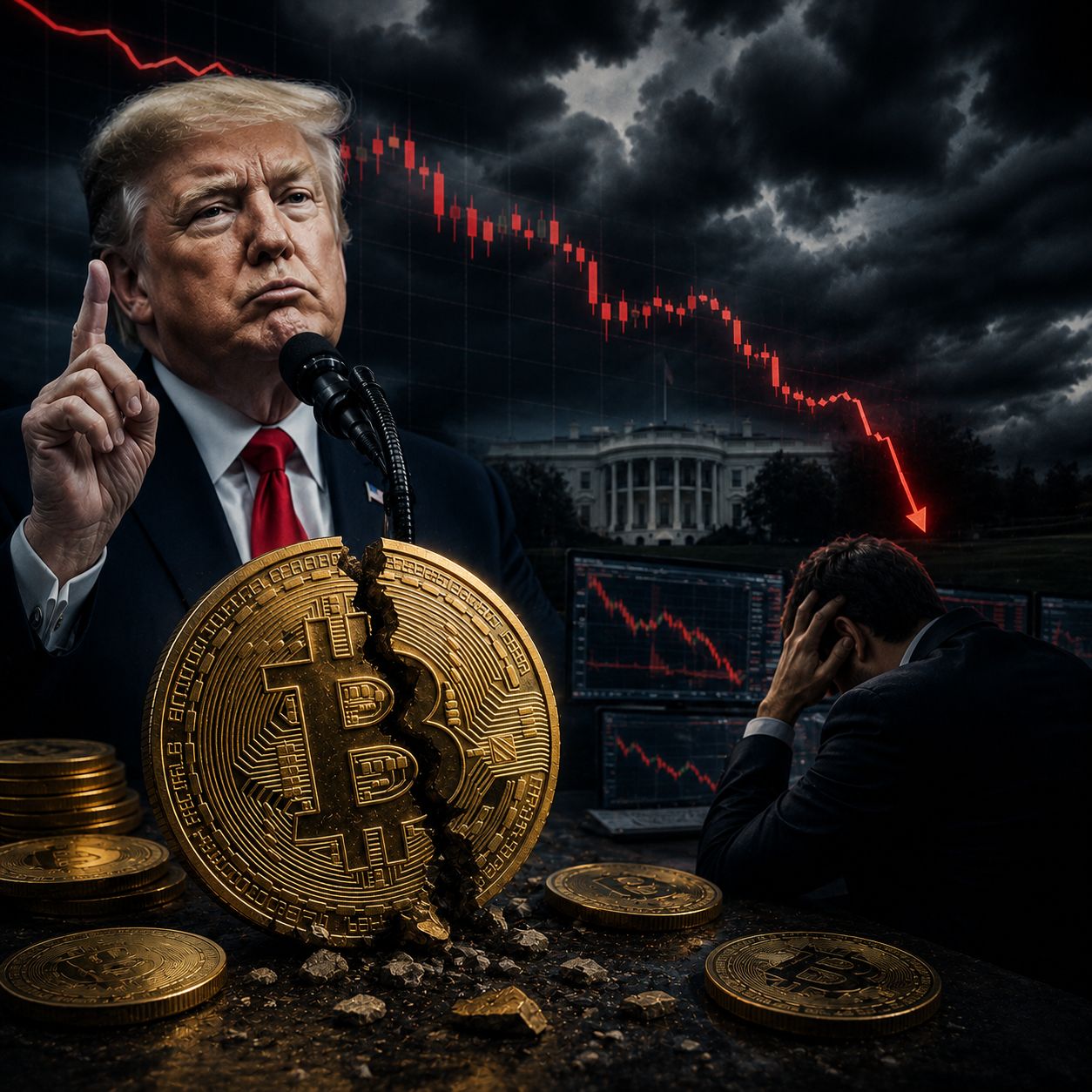 Trump Crypto Vow Triggered Bitcoin Price Drop Why Bullish Words Led to a Bearish Turn