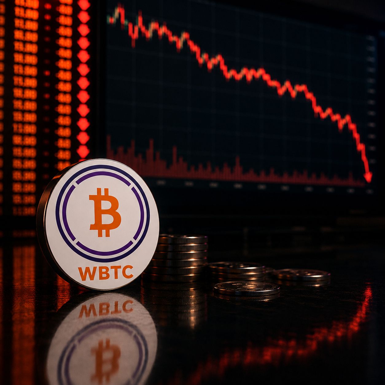 Is Wrapped Bitcoin Losing Its Grip? Active WBTC Addresses Drop to 2,134 as Market Activity Cools