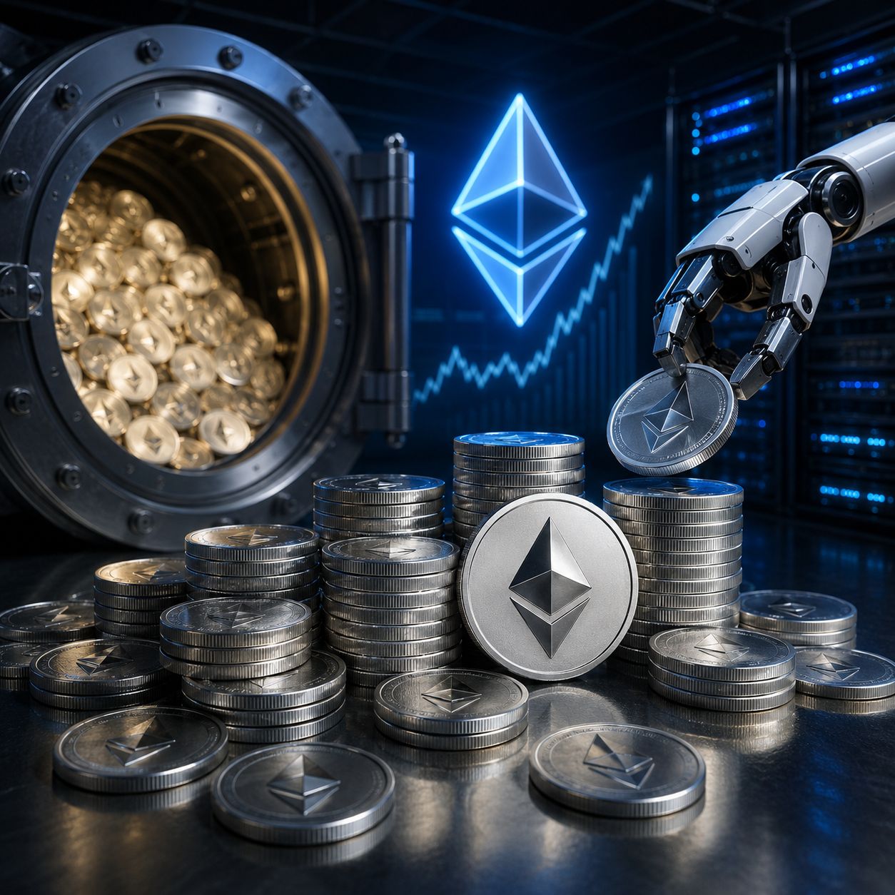 The Great Corporate Ethereum Accumulation: How One Firm Bought Fifty-Two Thousand ETH in Seven Days to Control Nearly Five Percent of the Circulating Supply