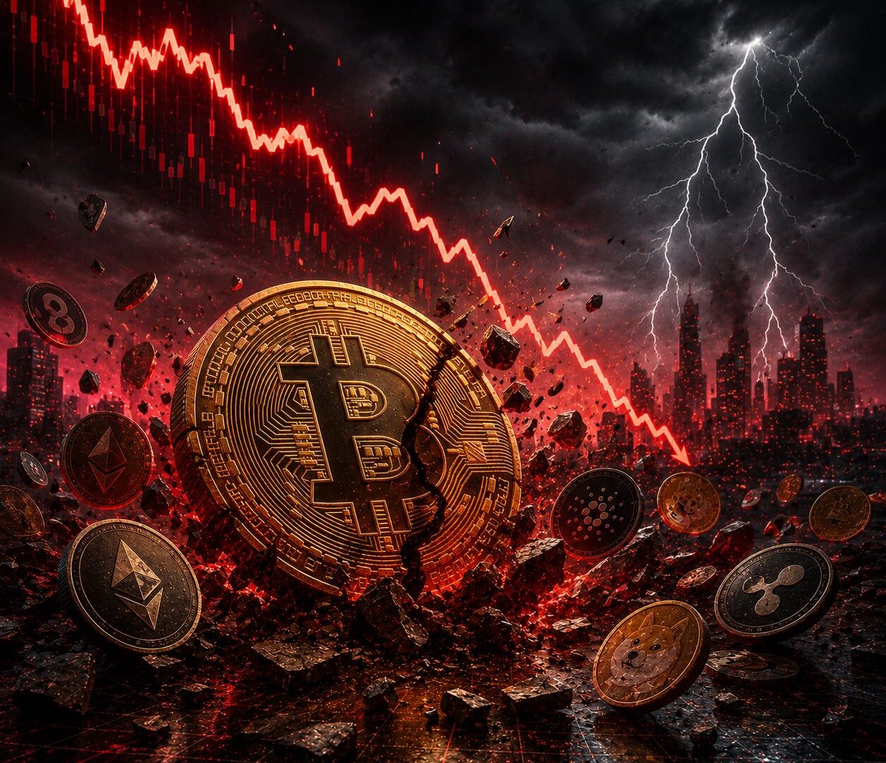 Crypto Crash Alert – Why the 500 Billion Dollar Market Reset Matters