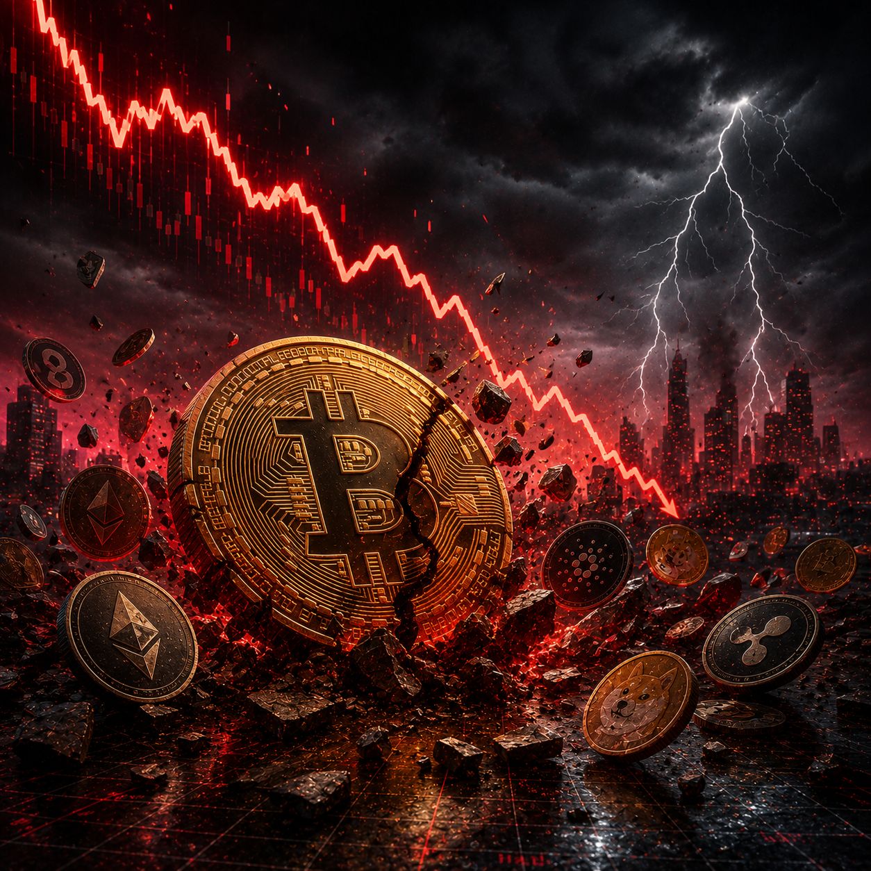 Crypto Crash Alert – Why the 500 Billion Dollar Market Reset Matters