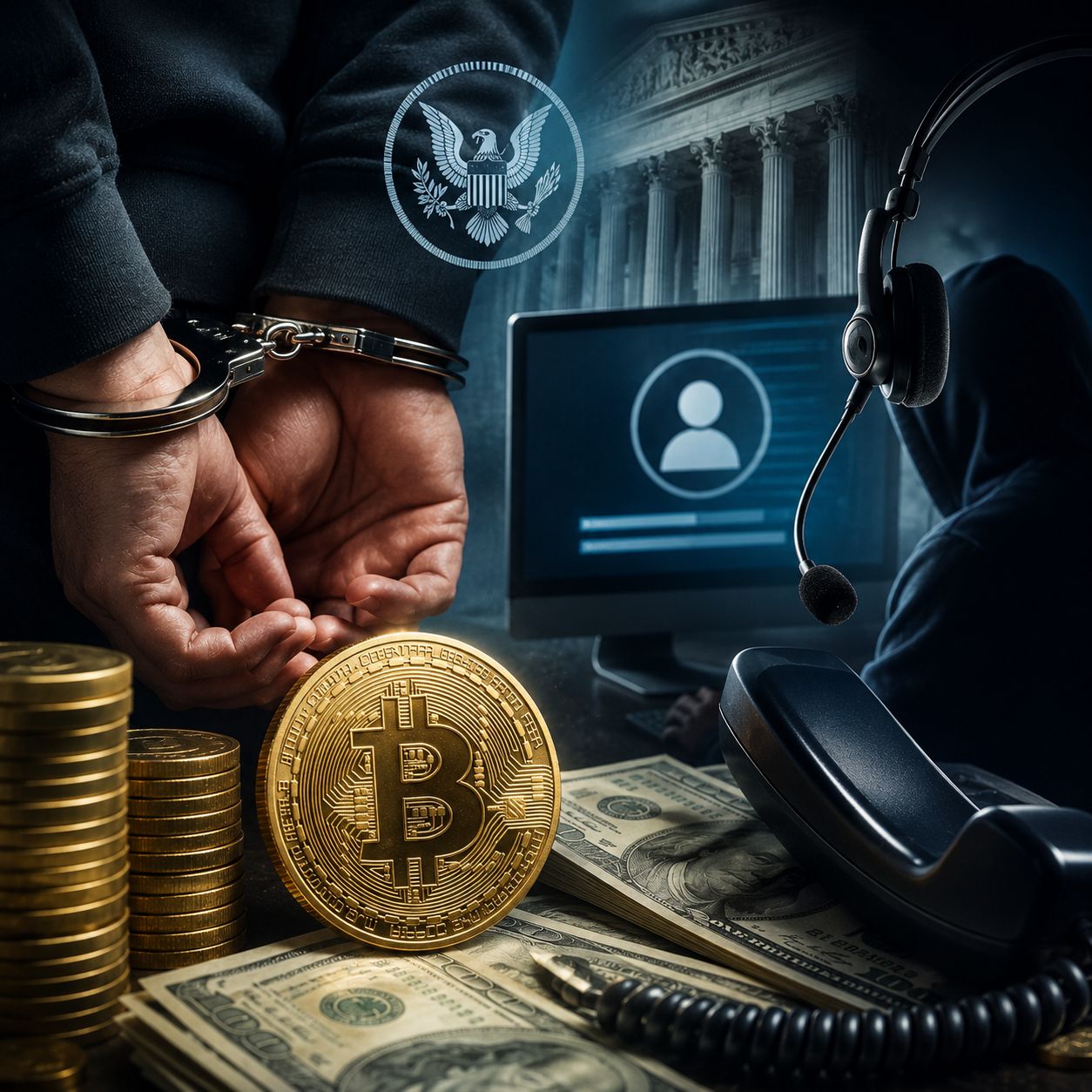 How a Simple Traffic Stop Exposed a 13 Million Dollar Crypto Support Impersonation Scam