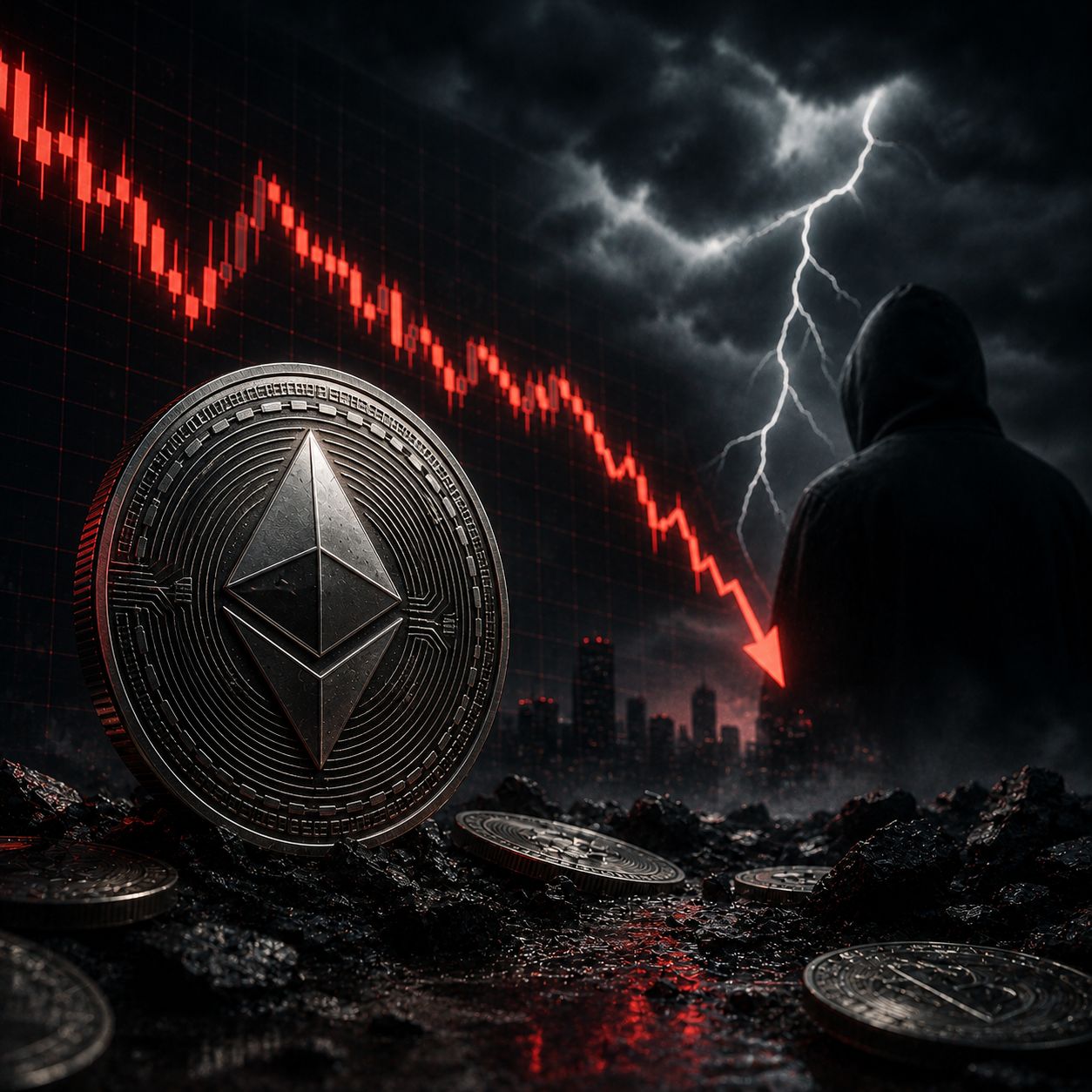 Ethereum Price Analysis: Will Bears Force a Crash to 1000 Dollars After Touching Key Support?