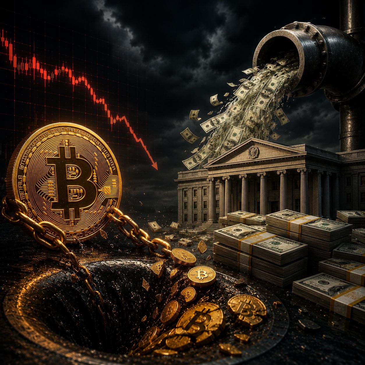 How A US Treasury Cash Rebuild Could Drain Liquidity From Bitcoin Markets