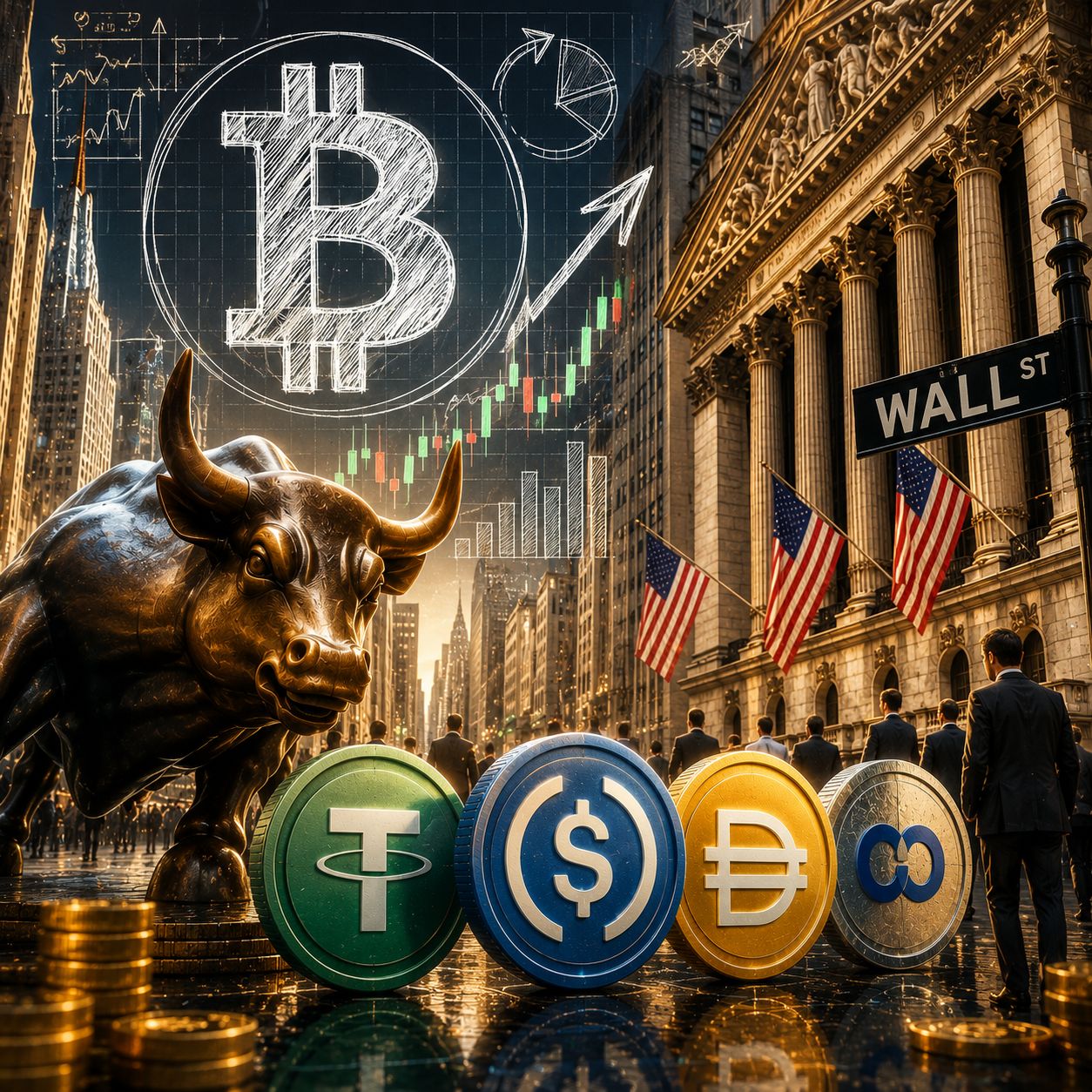 Stablecoins Become Wall Street’s Favorite Crypto Bet as Adoption Accelerates