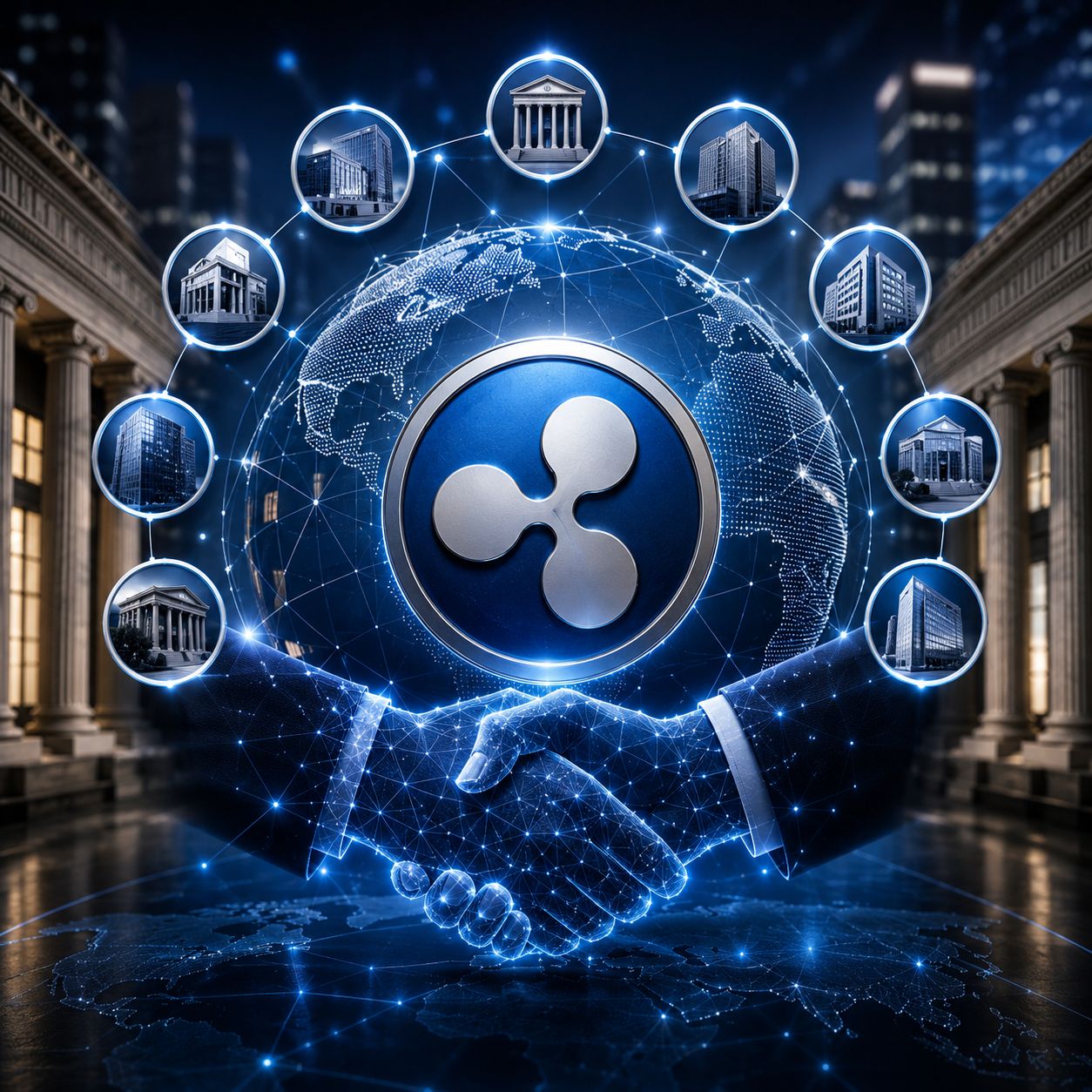 The Institutional Blockchain Highway: A Deep Analysis of the Ripple Global Banking Network and Cross-Border Enterprise Deals